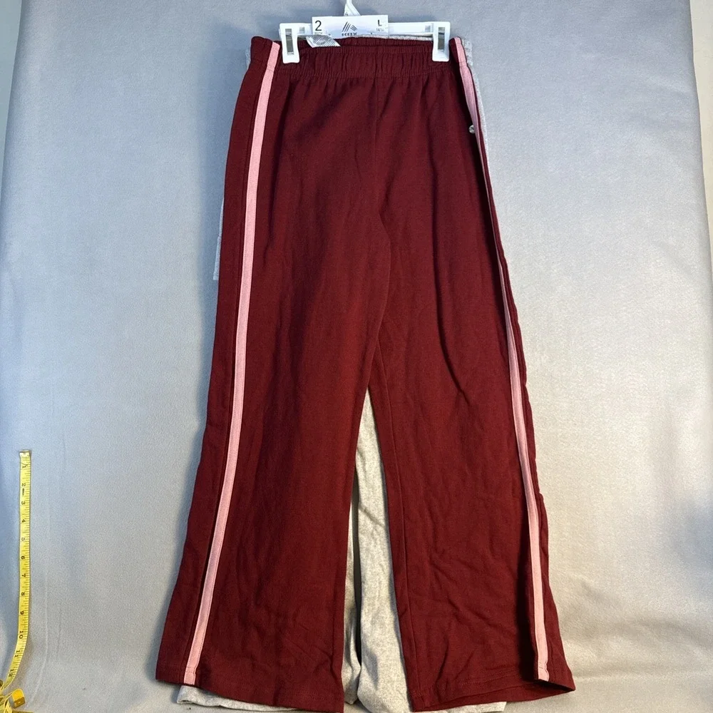 Rbx 2 Pack Sweatpants, Boys Large 14/16, Cotton Blend, Pockets On Grey Pair